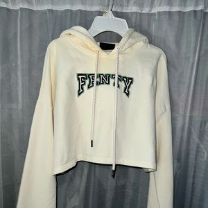 Cropped fenty hoodie by puma